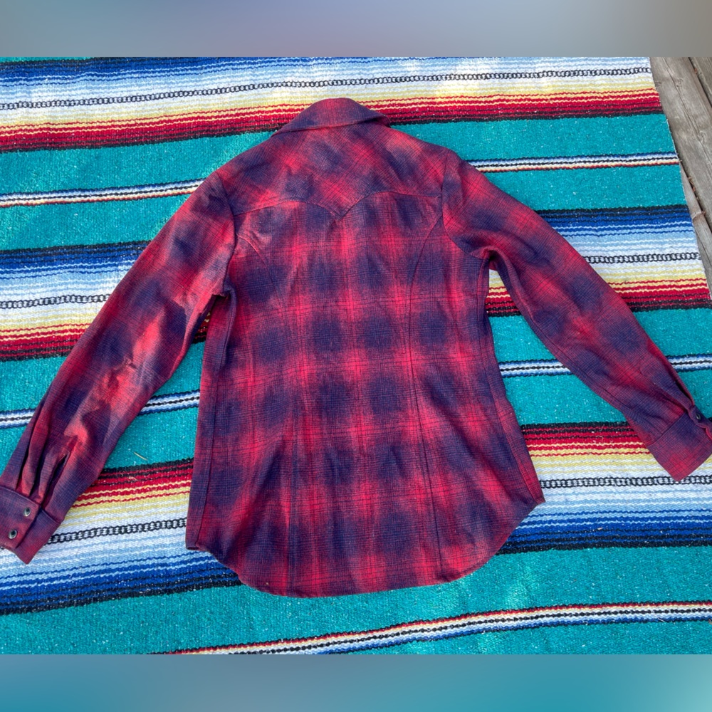 Pendleton Wool Plaid Button Down - Size S - image 4